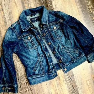 COPY - Loft bluejean jacket!